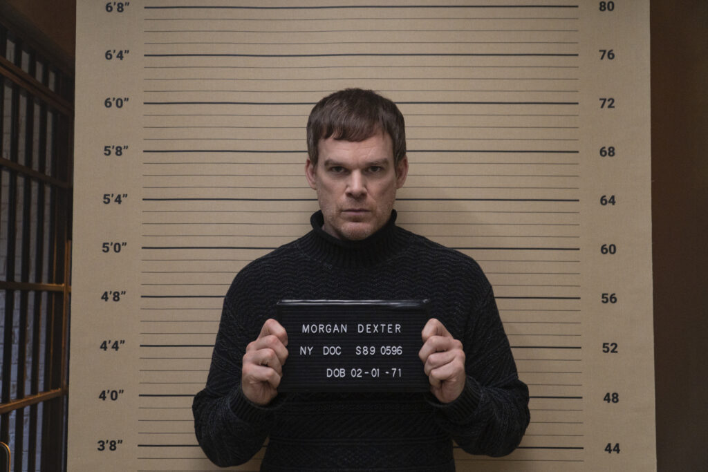 Michael C. Hall as Dexter in DEXTER: NEW BLOOD, “Sins of the Father”. Photo Credit: Seacia Pavao/SHOWTIME.