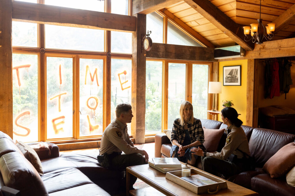 Morena Baccarin & Matt Lauria in Sheriff Country
