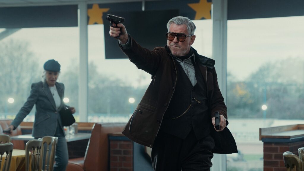 In MobLand, Conrad Harrigan (Pierce Brosnan) takes what’s his. And what’s yours, too, If you’re not careful.