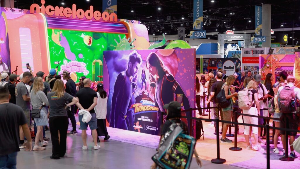 Attendees at the Nickelodeon stage during 2026 Comic-Con International: San Diego Preview Night at San Diego Convention Center on July 22, 2026 in San Diego, California. 