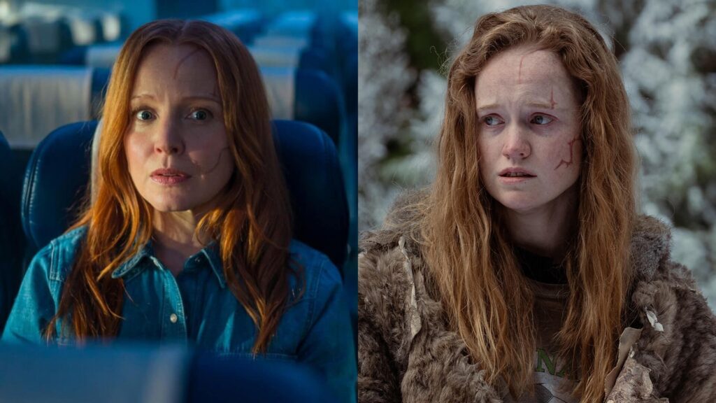 Lauren Ambrose and Liv Hewson as Van in Yellowjackets on Paramount+