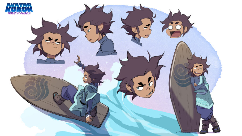 Kuruk Character Art for Avatar Kuruk: Wave of Chaos