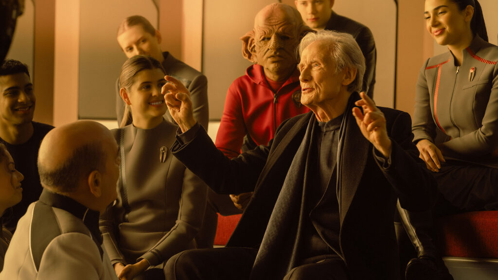 Bill Nighy as Nyk Ake in Star Trek: Starfleet Academy Season 2