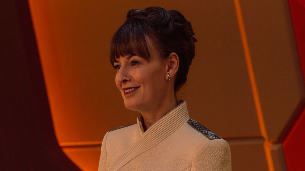 Rosemarie DeWitt as Laytha Sadal in Star Trek: Starfleet Academy Season 2