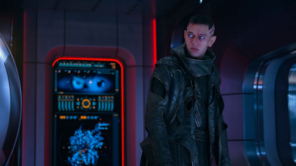 Ruaridh Aldington as Keats in Star Trek: Starfleet Academy Season 2