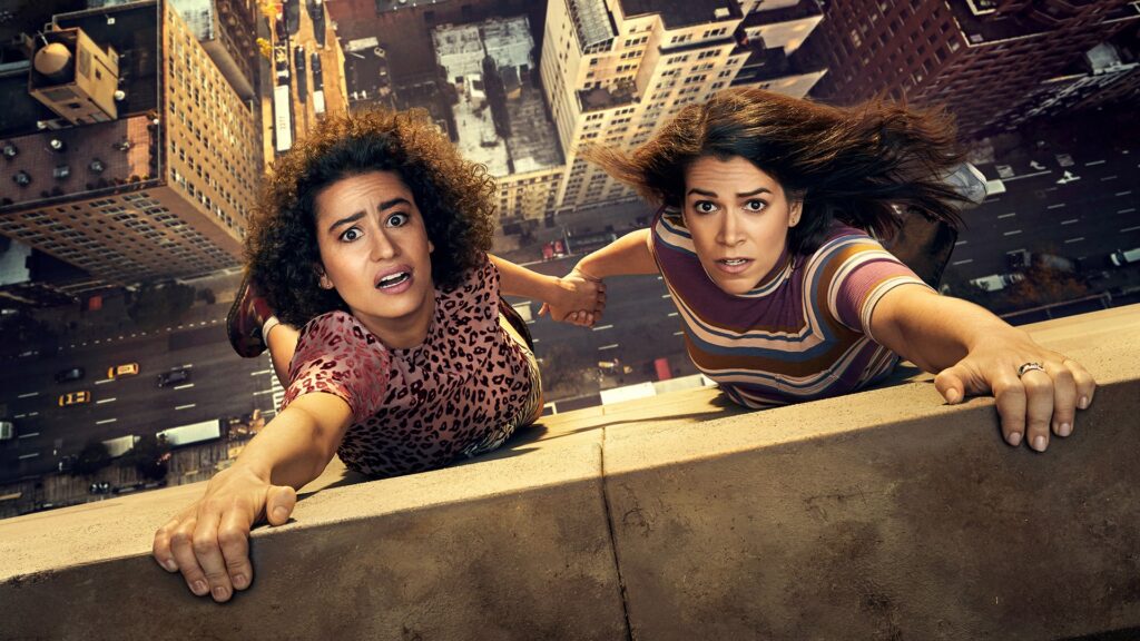 Abbi Jacobson and Ilana Glazer in Broad City