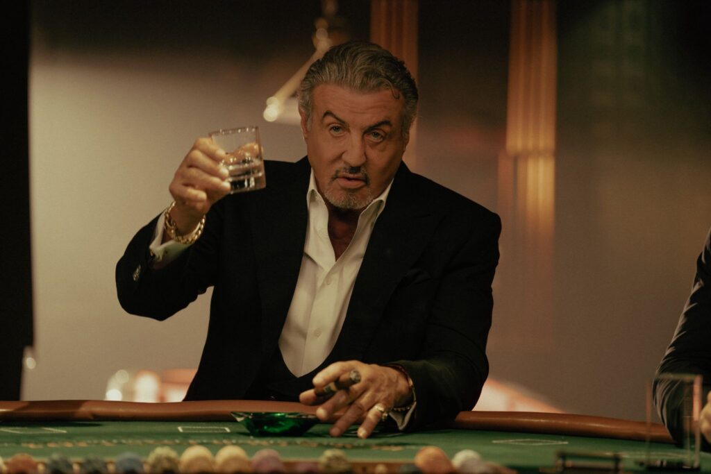 Sylvester Stallone as Dwight Manfredi in Tulsa King